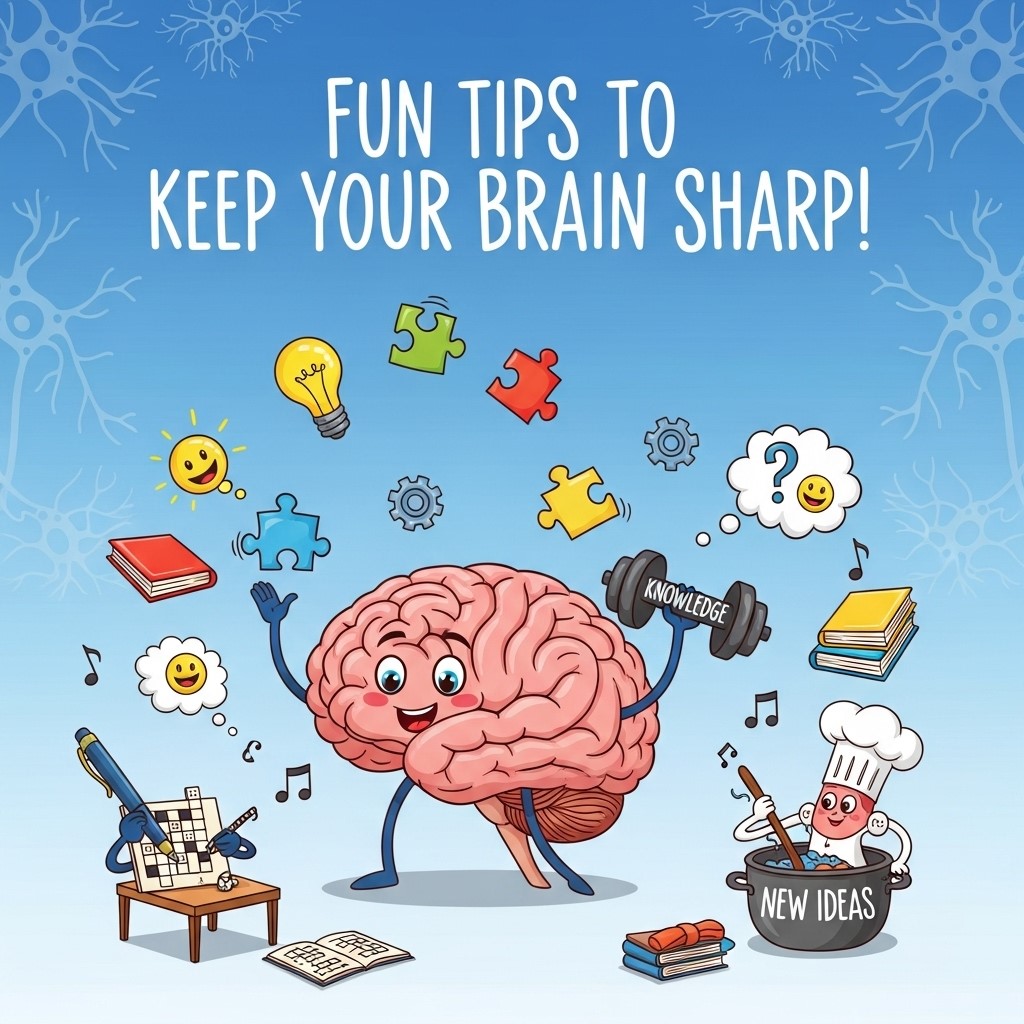 Tips to keep your brain sharp