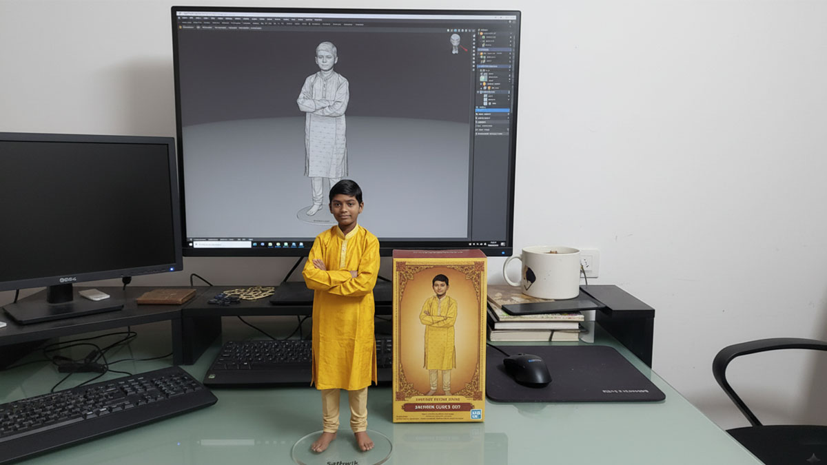 3D AI photo to doll